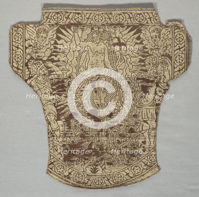 Textile Fragment, 1450-1499. Creator: Unknown.