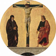 The Crucifixion, c. 1473/1474. Creator: Francesco del Cossa.