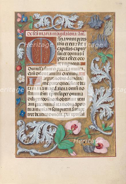 Hours of Queen Isabella the Catholic, Queen of Spain: Fol. 194r, c. 1500. Creator: Master of the First Prayerbook of Maximillian (Flemish, c. 1444-1519); Associates, and.