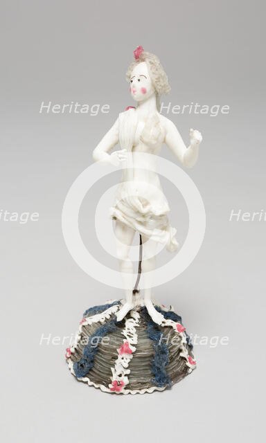 Female Nude, France, 1700/50. Creator: Verres de Nevers.