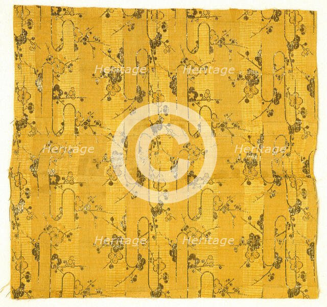 Obi, Fragment, late 19th century. Creator: Unknown.