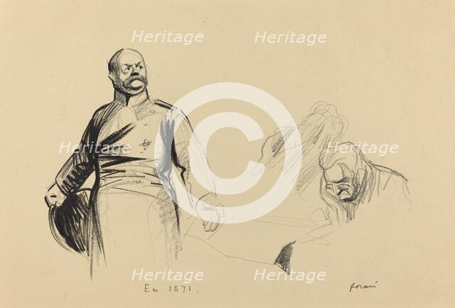 En 1871, c. 1914/1919. Creator: Jean Louis Forain.