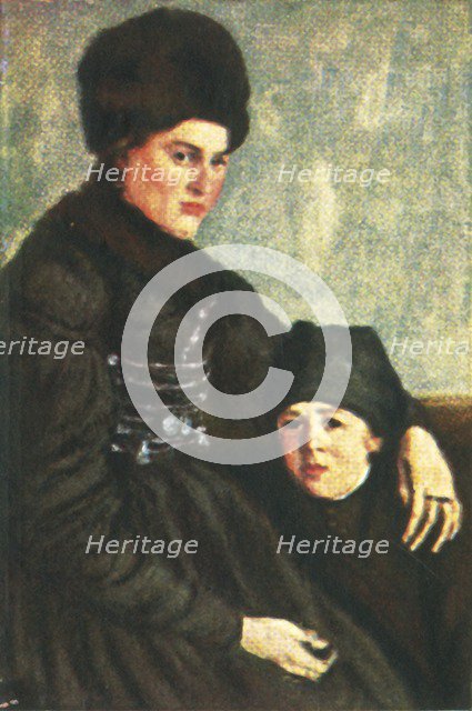 Woman from Dachau with child, c1928. Creator: Unknown.