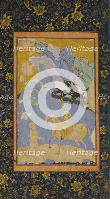 Meeting of a Prince and Poet, mid-16th century. Creator: Unknown.