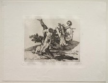 The Horrors of War: An Heroic Feat! With Dead Men!. Creator: Francisco de Goya (Spanish, 1746-1828).
