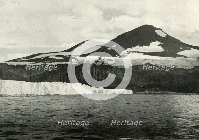 'Cape Crozier: The End of the Great Ice Barrier', c1910–1913, (1913). Artist: Herbert Ponting.