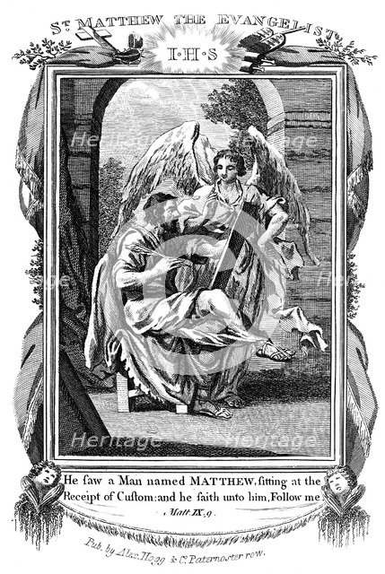 'St Matthew the Evangelist', c1808. Artist: Unknown