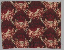 Roller Printed Cotton Textile, 19th century. Creator: Unknown.