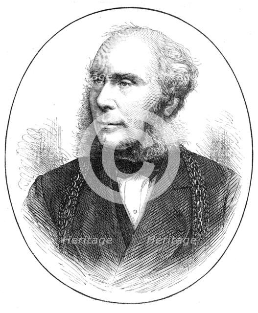 John Barran, Esq., Mayor of Leeds, 1872. Creator: Unknown.