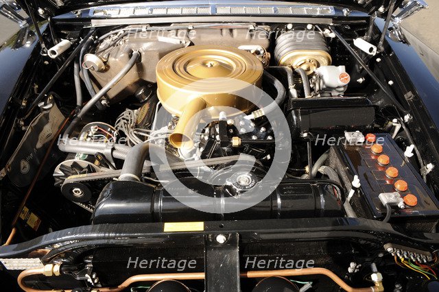 Chrysler Imperial convertible 1959. Artist: Simon Clay.