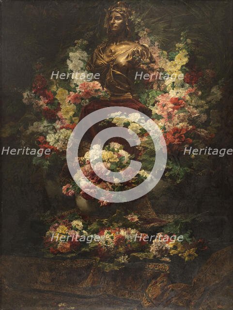 Un jour de fête, 1882. Creator: Georges Jeannin.