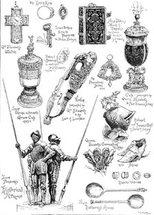 The Tudor Exhibition, 1890. Creator: Frederick George Kitton.