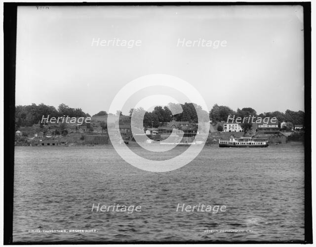 Youngstown, Niagara River, between 1890 and 1901. Creator: Unknown.