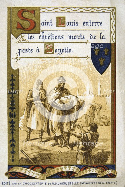 Scene from the life of Bertrand du Guesclin, (19th century). Artist: Unknown