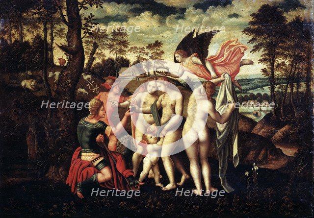 The Judgment of Paris', middle of 16th century. Creator: German master.