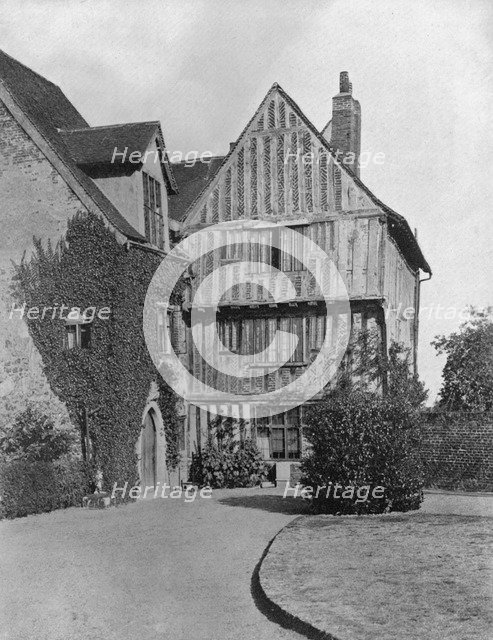The Tudor wing, Beeleigh Abbey, near Maldon, Essex, 1924-1926.Artist: RE Thomas