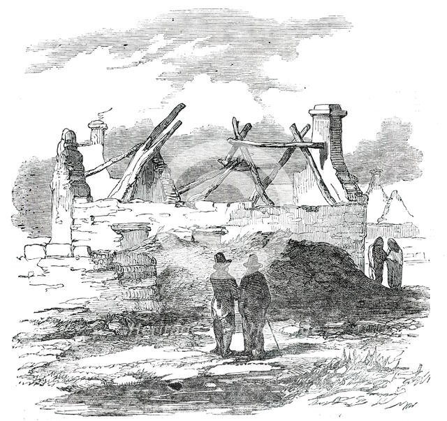 Cabin of Pat. MacNamara, Village of Clear, 1850. Creator: Unknown.