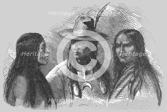 ''Pawnee Indians; Ocean to Ocean, the Pacific railroad', 1875. Creator: Frederick Whymper.