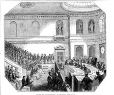 Court of Proprietors, East India Company, 1844. Creator: Unknown.