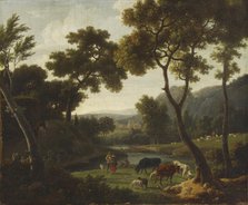 An Idealistic Landscape, c1800s. Creator: Nicolas-Didier Boguet.