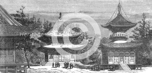 'Temple of Hatchiman, at Kamakura; A European Sojourn in Japan', 1875. Creator: Unknown.