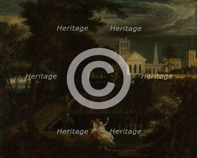 Susanna and the Elders, 18th century. Creator: Unknown.