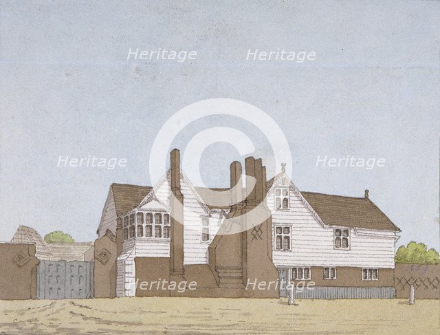 View of Hyde House in Plaistow, Newham, London, c1800. Artist: Anon