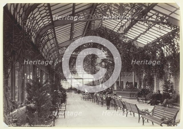 Ilfracombe, the Victoria Promenade, 1860/94. Creator: Francis Bedford.