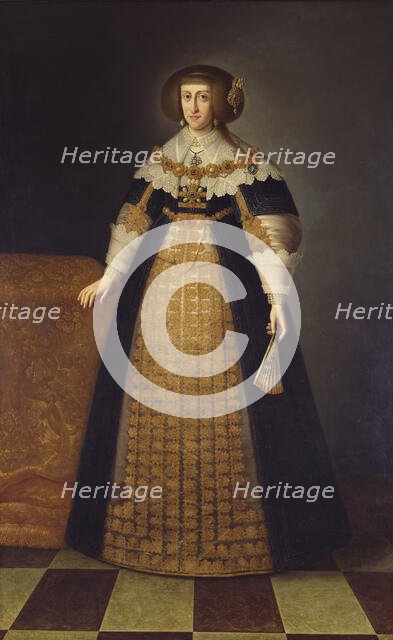 Cecilia Renata, Archduchess of Austria, Queen of Poland, c.1640. Creator: Peter Danckerts de Rij.