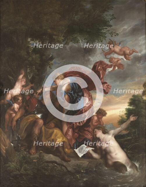 Rinaldo and Armida, c1629. Creator: Dyck; Sir Anthony van (1599-1641).