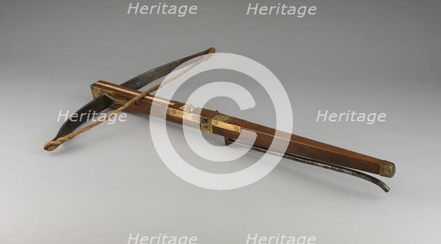 Crossbow, Europe, 1530/60. Creator: Unknown.