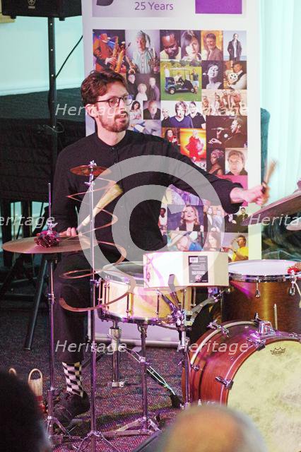 Emiliano Caroselli, Watermill Jazz Club, Dorking, Surrey, 11 June 2019. Creator: Brian O'Connor.