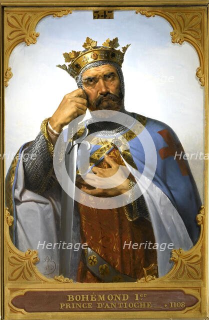 Bohemond I of Antioch, 1843. Creator: Blondel, Merry-Joseph (1781-1853).