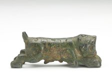 Tiger-shaped ornament, Possibly Han dynasty, 206 BCE-220 CE. Creator: Unknown.