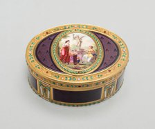 Snuff Box: Sacrifice of Cupid, France, 1850/99. Creator: Unknown.