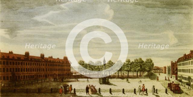 'Lincoln's Inn, of which Bentham became a member in 1817', 1943. Creator: J Marsh.