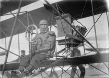Curtiss Airplane - J.A.D. McCurdy, Aviator, 1912. Creator: Harris & Ewing.
