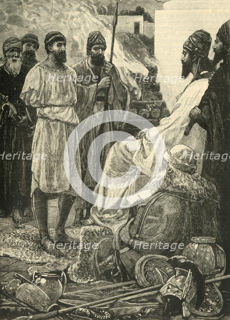 'Cyrus and Croesus', 1890.   Creator: Unknown.
