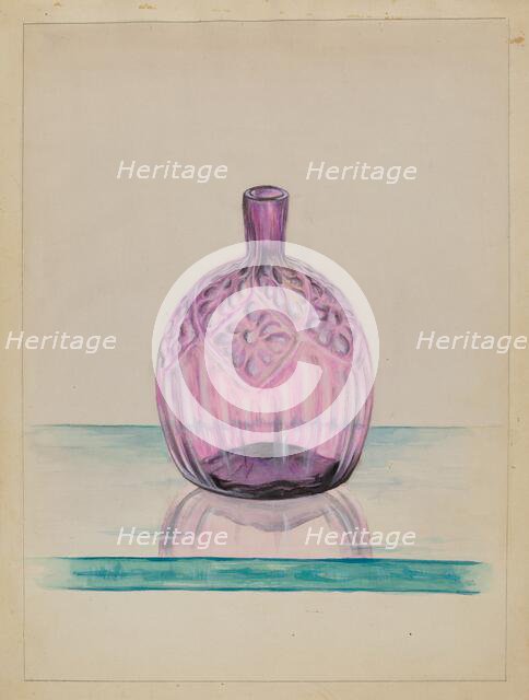 Bottle, 1935/1942. Creator: S. Brodsky.