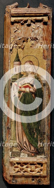 St Barbara, 16th century. Creator: Unknown.