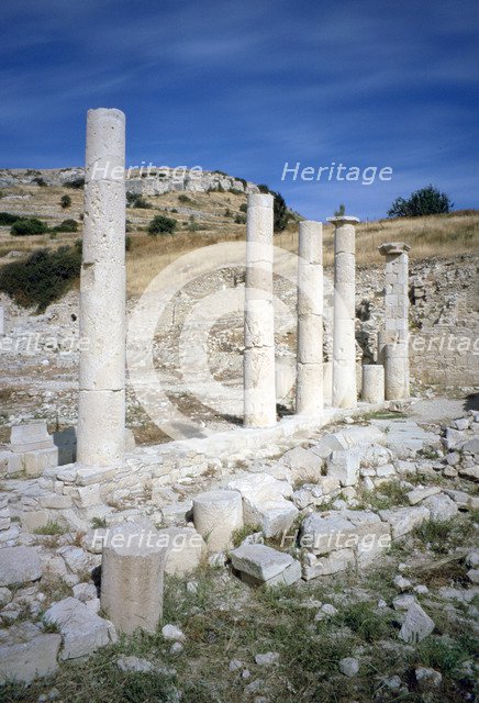 Ruins of Amathus, Cyprus, 2001. 