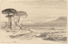 Campagna di Roma, 1884/1885. Creator: Edward Lear.