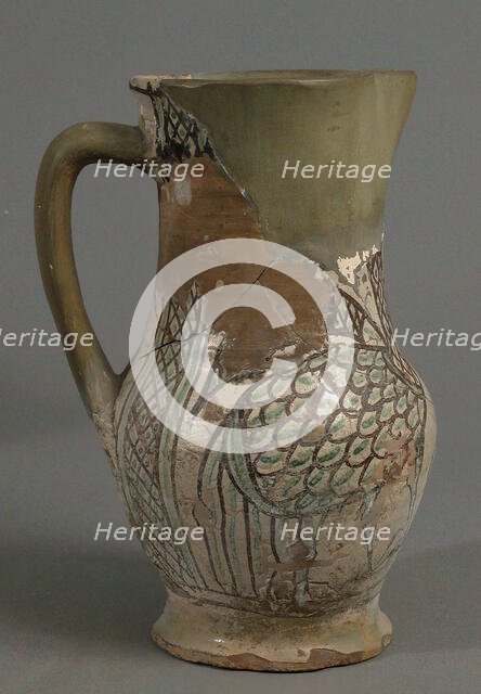 Pitcher, Italian, early 15th century. Creator: Unknown.