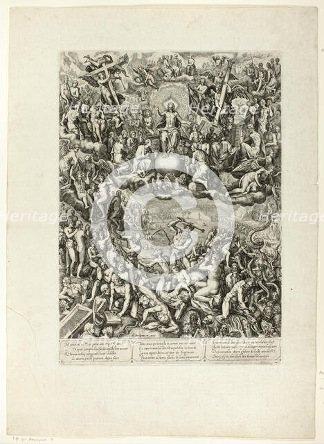 The Last Judgment, 1599. Creator: Barbara van den Broeck.