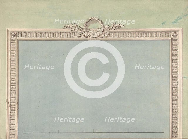 Design for a Chimneypiece, late 18th-early 19th century. Creator: John Yenn.