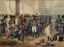 Napoleon Returning from the Island of Elba, 1815. Artist: Vernet, Jules (1792-1843)