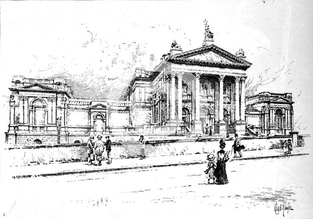 The Tate Gallery (National Gallery of British Art), 1906. Artist: Unknown.