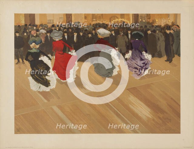 Le Quadrille, c.1900. Creator: Abel-Truchet, Louis (1857-1918).