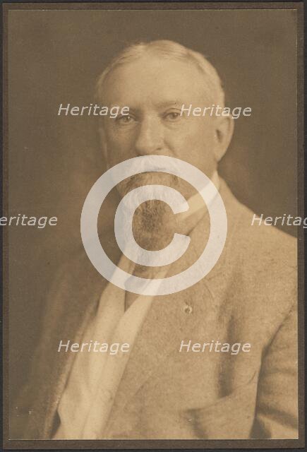 Portrait of a Bearded Man, 1907-1943. Creator: Louis Fleckenstein.