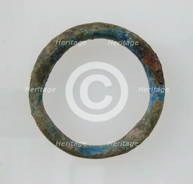 Plain Ring, Frankish, 7th century. Creator: Unknown.